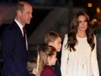 Royal family Christmas: Kate, The Princess of Wales, and Prince William arrive with Princess Charlotte of Wales, Prince George and Prince Louis at Westminster Abbey in London. Royal family Christmas: Kate, The Princess of Wales, and Prince William arrive with Princess Charlotte of Wales, Prince George and Prince Louis at Westminster Abbey in London.