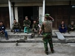An air strike in Shan state earlier this month used bombs that were most likely cluster munitions, Amnesty said in a statement. (AFP/File) An air strike in Shan state earlier this month used bombs that were most likely cluster munitions, Amnesty said in a statement. (AFP/File)