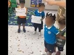 A black girl, 2, was made to take part in aRosa Parks reenactment where a lighter-skinner child “handcuffed” her in front of her peers (NAACP/Facebook) A black girl, 2, was made to take part in aRosa Parks reenactment where a lighter-skinner child “handcuffed” her in front of her peers (NAACP/Facebook)