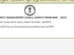 Apply online for Patna High Court Recruitment 2023 for 30 District Judge vacancies Apply online for Patna High Court Recruitment 2023 for 30 District Judge vacancies
