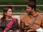 Ankita Lokhande with her husband Vicky Jain on Bigg Boss 17.
