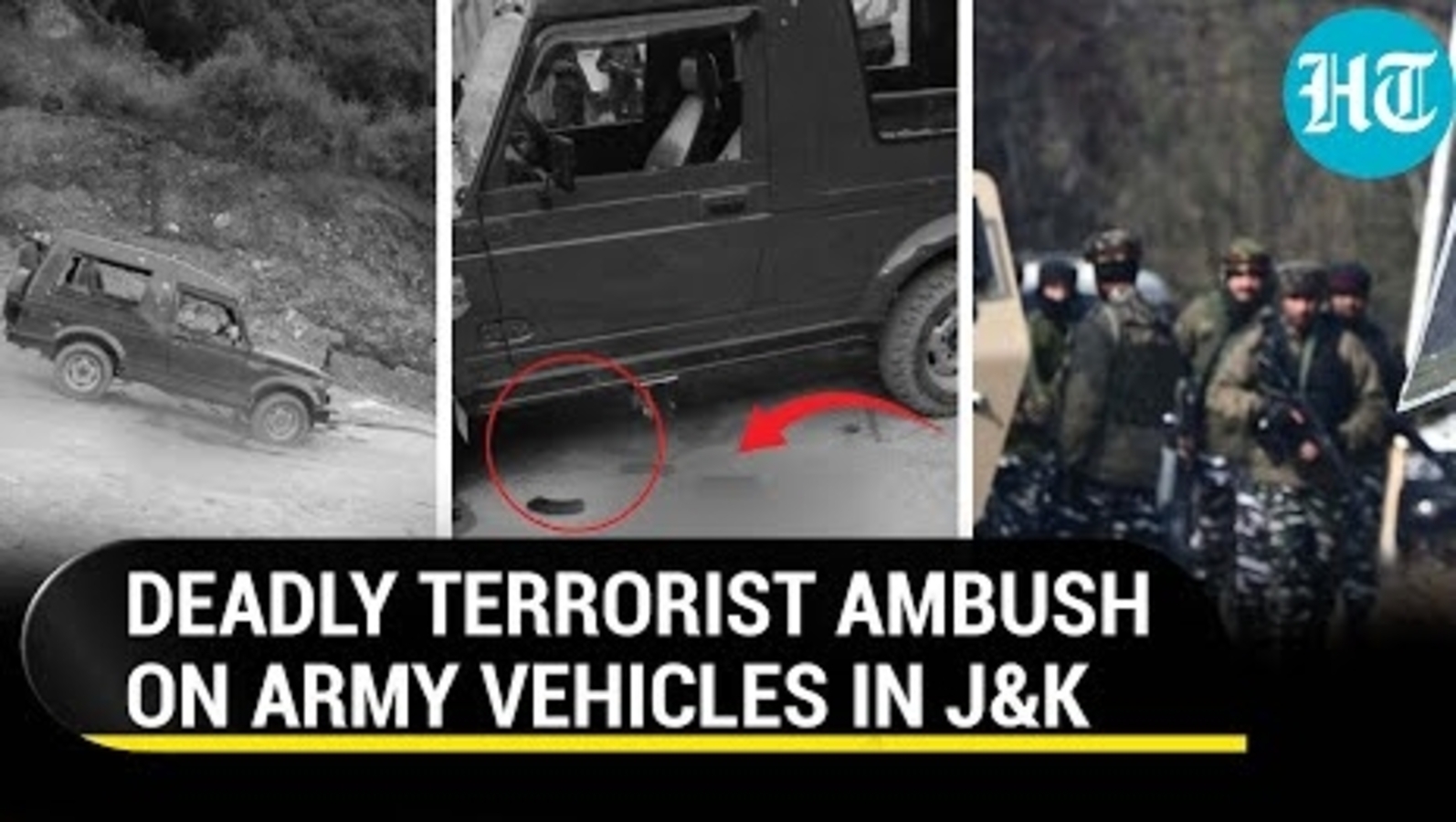 Indian Army Vehicles Ambushed By Terrorists In J& 3 Soldiers Killed In ...