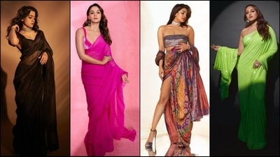 World Saree Day 2023: 5 saree trends that are set to dominate fashion in 2024 (Instagram) World Saree Day 2023: 5 saree trends that are set to dominate fashion in 2024 (Instagram)