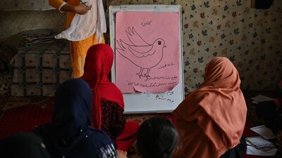 The Taliban have been globally condemned for banning girls and women from education beyond sixth grade, including university. (AFP) The Taliban have been globally condemned for banning girls and women from education beyond sixth grade, including university. (AFP)