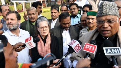 Sonia Gandhi, Mallikarjun Kharge and Adhir Chowdhury have been invited to the Ram Temple inauguration ceremony on January 22. Sonia Gandhi, Mallikarjun Kharge and Adhir Chowdhury have been invited to the Ram Temple inauguration ceremony on January 22.