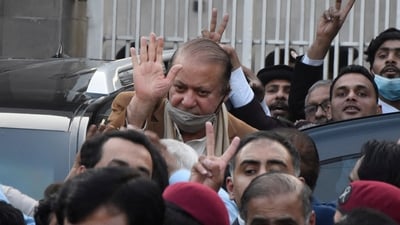 Nawaz Sharif said Pakistan has not yet taken off the ground while India has reached the moon. (AP) Nawaz Sharif said Pakistan has not yet taken off the ground while India has reached the moon. (AP)