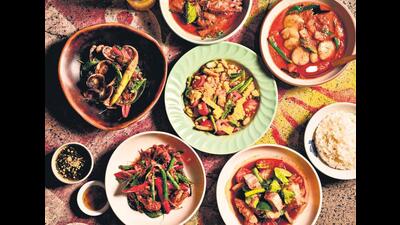 Australian chef David Thompson’s Longchim, an international chain, serves Thai street food. Australian chef David Thompson’s Longchim, an international chain, serves Thai street food.