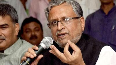 BJP Rajya Sabha MP Sushil Kumar Modi (File Photo) BJP Rajya Sabha MP Sushil Kumar Modi (File Photo)