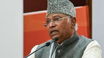 Congress president Mallikarjun Kharge. (File photo)