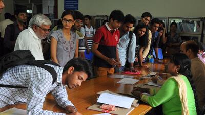 Men with engineering background, however, remained the dominant group among top scorers, as they have been in recent years (HT file photos) Men with engineering background, however, remained the dominant group among top scorers, as they have been in recent years (HT file photos)