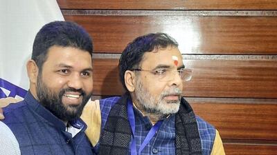 Sanjay Singh (right) has been elected as the president of the Wrestling Federation of India. (PTI) Sanjay Singh (right) has been elected as the president of the Wrestling Federation of India. (PTI)