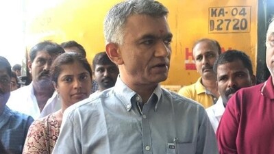 Congress leader and Karnataka ministeR Krishna Byre Gowda. ((Twitter/krishnabgowda))