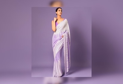 Vaani Kapoor's saree is perfect for a wedding season, whether it is a day event or a cocktail night. (Instagram/@_vaanikapoor) Vaani Kapoor's saree is perfect for a wedding season, whether it is a day event or a cocktail night. (Instagram/@_vaanikapoor)