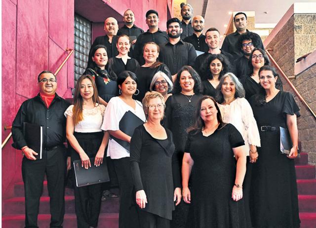 The National Centre for the Performing Arts in Mumbai has a choir of 30 children and nine adults. The National Centre for the Performing Arts in Mumbai has a choir of 30 children and nine adults.