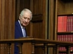 Britain's King Charles visits the Royal Courts of Justice in London. Britain's King Charles visits the Royal Courts of Justice in London.