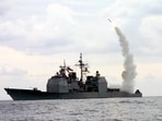 The defence budget announced Friday includes 370 billion yen to build two new warships rigged with the US-developed Aegis missile defence system. (AP/File)