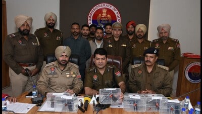 ‘Fine quality’ MP-made illegal weapons in demand among Punjab criminals (HT File) ‘Fine quality’ MP-made illegal weapons in demand among Punjab criminals (HT File)