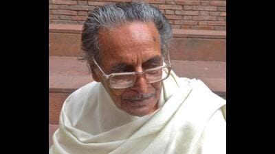 Artist Imroz, who was writer Amrita Pritam’s partner, passed away in Mumbai on Friday. (HT file photo) Artist Imroz, who was writer Amrita Pritam’s partner, passed away in Mumbai on Friday. (HT file photo)