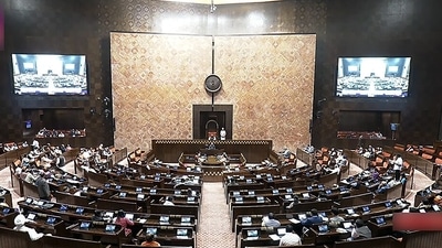 Rajya Sabha elections. (ANI) Rajya Sabha elections. (ANI)