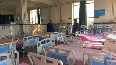 Hospital authorities make arrangements in view of new Covid-19 sub-variant JN.1, in Samba on Friday. (ANI) Hospital authorities make arrangements in view of new Covid-19 sub-variant JN.1, in Samba on Friday. (ANI)