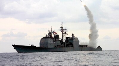 The defence budget announced Friday includes 370 billion yen to build two new warships rigged with the US-developed Aegis missile defence system. (AP/File) The defence budget announced Friday includes 370 billion yen to build two new warships rigged with the US-developed Aegis missile defence system. (AP/File)