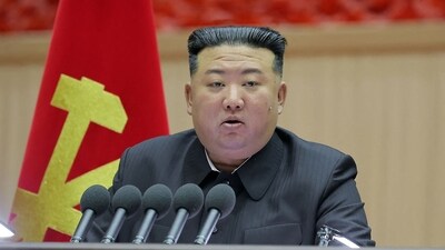 North Korea's leader Kim Jong Un (AFP)
