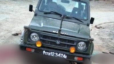 An Indian Army vehicle after being ambushed by terrorists, in Poonch district on Thursday. (PTI) An Indian Army vehicle after being ambushed by terrorists, in Poonch district on Thursday. (PTI)