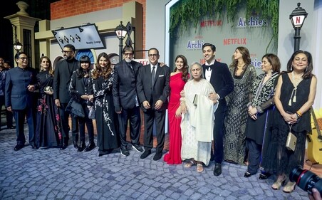 The Bachchans at The Archies premiere. (Sunil Khandare) The Bachchans at The Archies premiere. (Sunil Khandare)