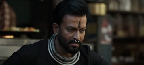 Prithviraj Sukumaran in Salaar. Prithviraj Sukumaran in Salaar.