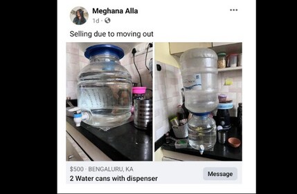 Facebook post made by Meghana Alla. (Facebook/@Meghana Alla) Facebook post made by Meghana Alla. (Facebook/@Meghana Alla)