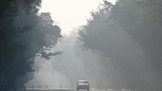 Curbs have also been imposed on the plying of BS III petrol and BS IV diesel 4-wheeler vehicles in Delhi-NCR. (HT Photo)