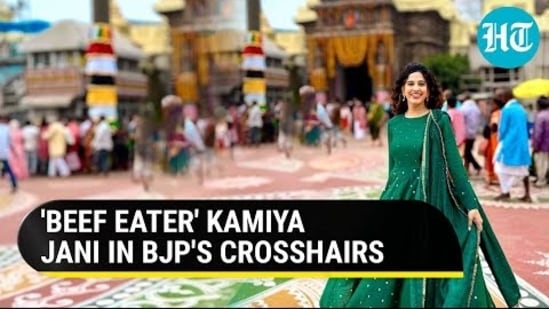 Kamiya Jani’s Jagannath Temple Visit Sparks Row; BJP Demands Youtuber’s Arrest | Watch