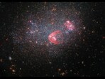 Constellation Virgo about 7 million light-years from Earth. Constellation Virgo about 7 million light-years from Earth.