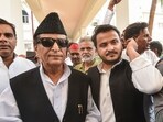 Samajwadi leader Azam Khan and his son Abdullah Azam (R). Samajwadi leader Azam Khan and his son Abdullah Azam (R).