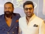 Ranbir Kapoor and Bobby Deol at an event. Ranbir Kapoor and Bobby Deol at an event.