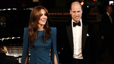 Prince William-Kate Middleton: Britain's William, Prince of Wales and Catherine, Princess of Wales arrive for the Royal Variety Performance at the Royal Albert Hall, London, Britain. (Reuters)