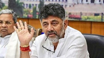 Karnataka DCM DK Shivakumar (PTI) (HT_PRINT) Karnataka DCM DK Shivakumar (PTI) (HT_PRINT)