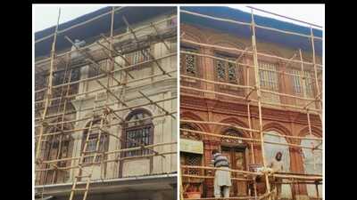 Officials say that the bridges and old heritage buildings are being renovated with an aim to safeguard the past of the ancient city. (HT Photo) Officials say that the bridges and old heritage buildings are being renovated with an aim to safeguard the past of the ancient city. (HT Photo)