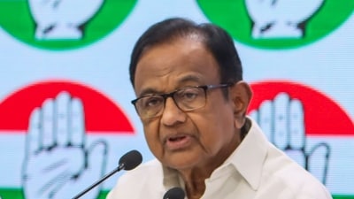 Congress leaders P Chidambaram (PTI)