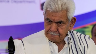 Jammu and Kashmir Lt Governor Manoj Sinha (PTI) Jammu and Kashmir Lt Governor Manoj Sinha (PTI)