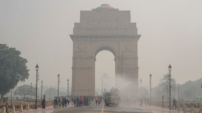 According to SAFAR-India (System of Air Quality and Weather Forecasting and Research), the overall Air Quality Index (AQI) of Delhi, was recorded in the 'Very Poor' range at 8.07 am on Saturday. (PTI) According to SAFAR-India (System of Air Quality and Weather Forecasting and Research), the overall Air Quality Index (AQI) of Delhi, was recorded in the 'Very Poor' range at 8.07 am on Saturday. (PTI)