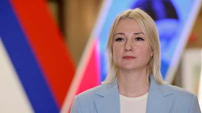 Yekaterina Duntsova, a former regional journalist, is seen. (Reuters)