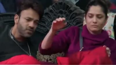 Bigg Boss 17: Ankita Lokhande and Vicky Jain during a recent argument. Bigg Boss 17: Ankita Lokhande and Vicky Jain during a recent argument.