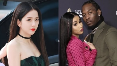 BLACKPINK Jisoo, Cardi B-Offset BLACKPINK Jisoo, Cardi B-Offset