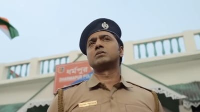 Dev in a still from Pradhan.