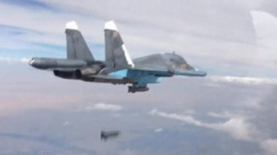 Russian Su-34 fighter-bomber (Representational picture) (REUTERS) Russian Su-34 fighter-bomber (Representational picture) (REUTERS)