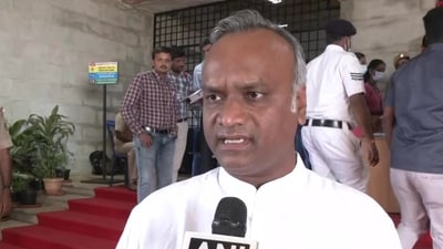 Priyank Kharge, son of Congress president Mallikarjun Kharge. (ANI)