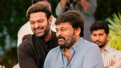 Salaar: Chiranjeevi congratulates Prabhas on his latest release. Salaar: Chiranjeevi congratulates Prabhas on his latest release.