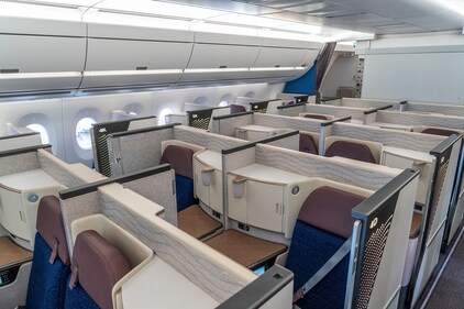 Air India A350 Business Class 1 (Air India) Air India A350 Business Class 1 (Air India)