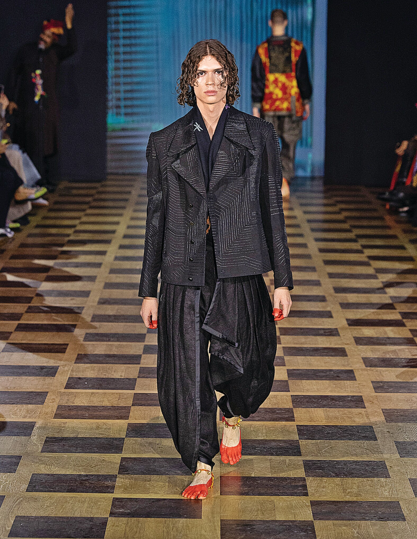 A design shown by Gaurav Khanijo. (BRICS+ Fashion Summit)
